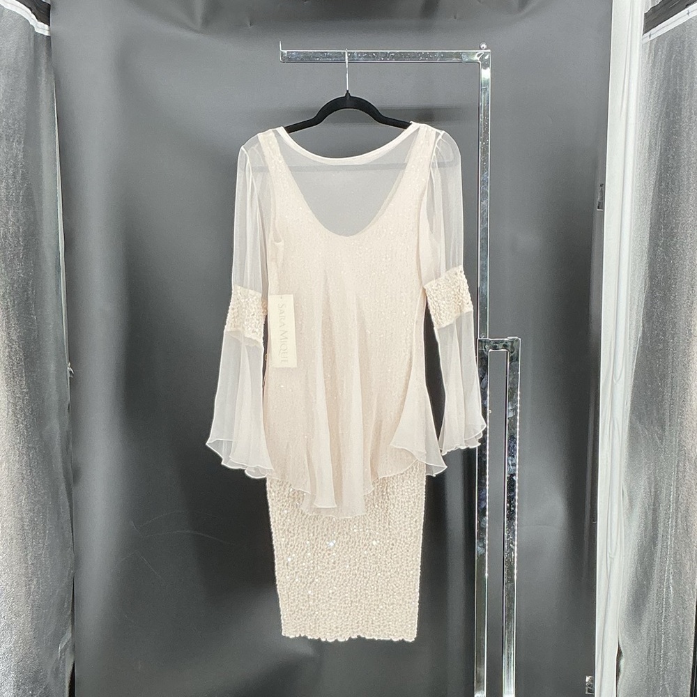 Elegant Cream Wedding Dress